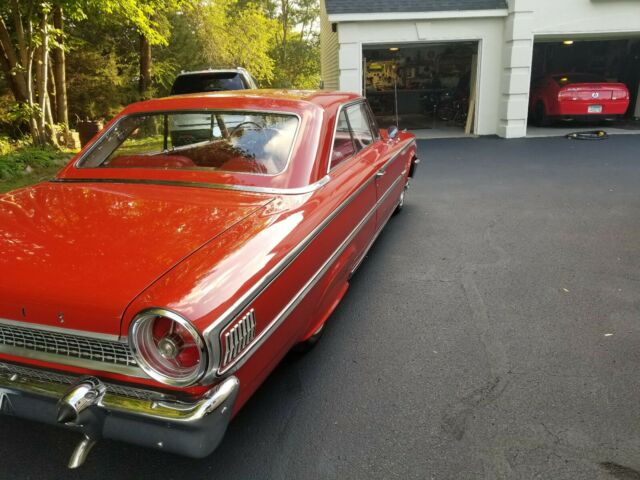 1963 Red Ford Galaxie Coupe