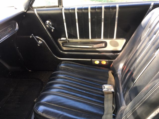 1963 White Ford Galaxie Fastback