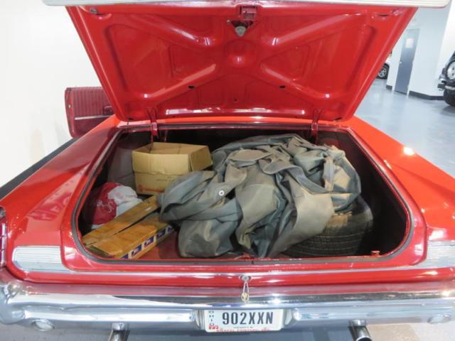 1963 Red Pontiac Bonneville --