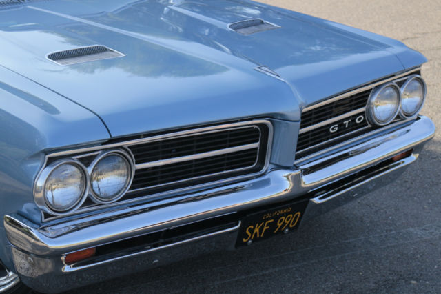 1964 Yorktown Blue Pontiac GTO Coupe