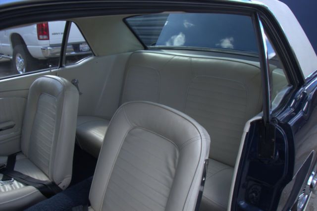 1964 Dark Blue Ford Mustang Coupe