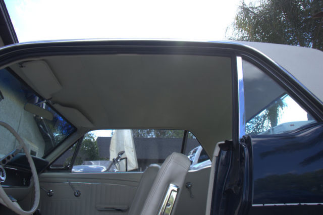 1964 Dark Blue Ford Mustang Coupe