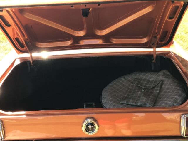 1965 Orange Ford Mustang Coupe