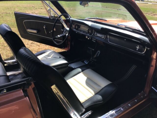 1965 Orange Ford Mustang Coupe