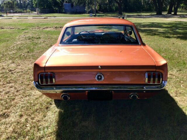 1965 Orange Ford Mustang Coupe