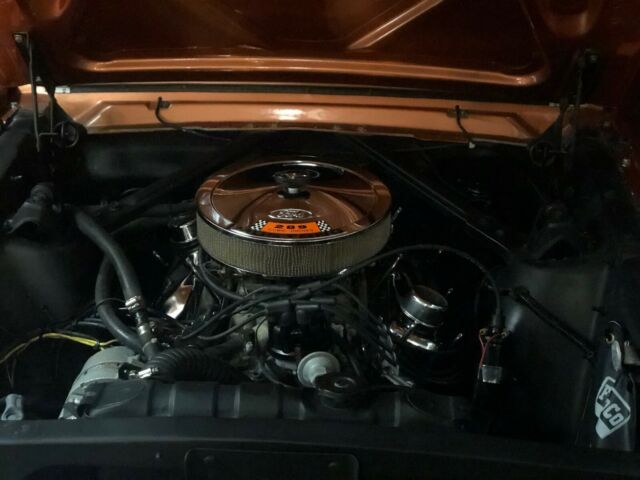 1965 Orange Ford Mustang Coupe