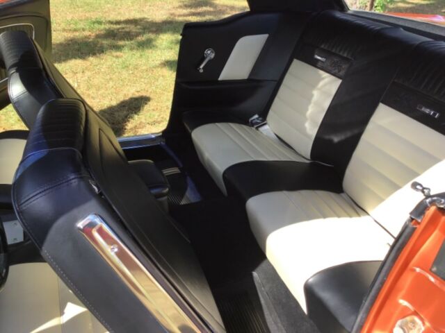 1965 Orange Ford Mustang Coupe