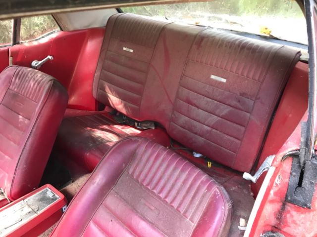 1965 Red Ford Mustang Coupe