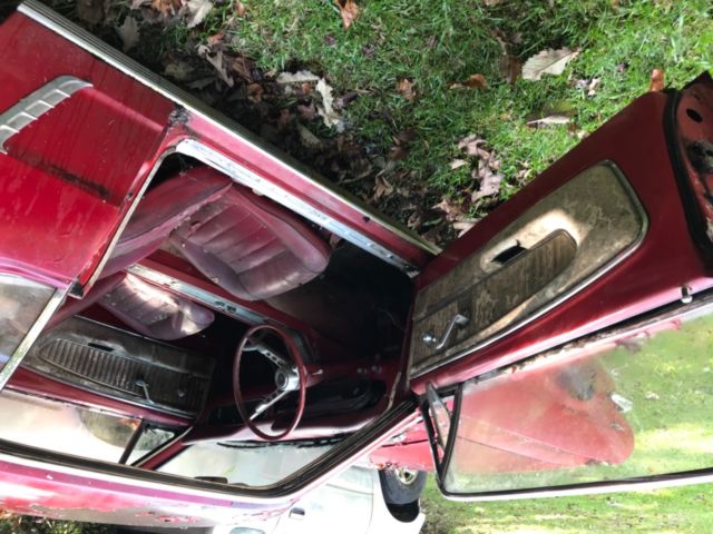1965 Red Ford Mustang Coupe