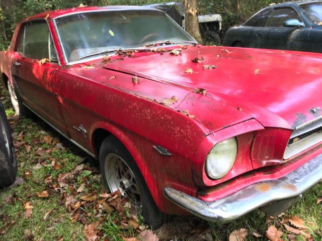 1965 Red Ford Mustang Coupe