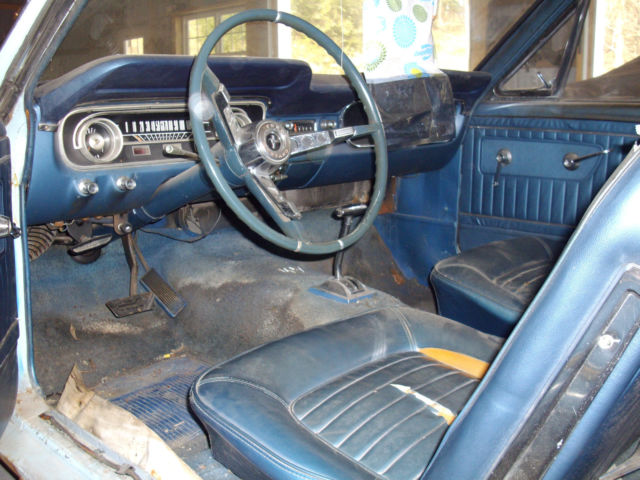 1964 Blue Ford Mustang Coupe