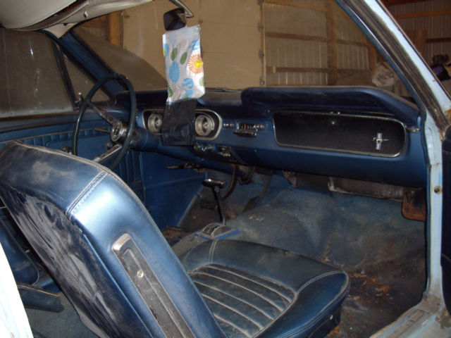 1964 Blue Ford Mustang Coupe