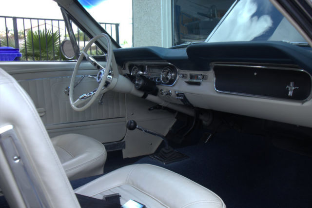 1964 Dark Blue Ford Mustang Coupe