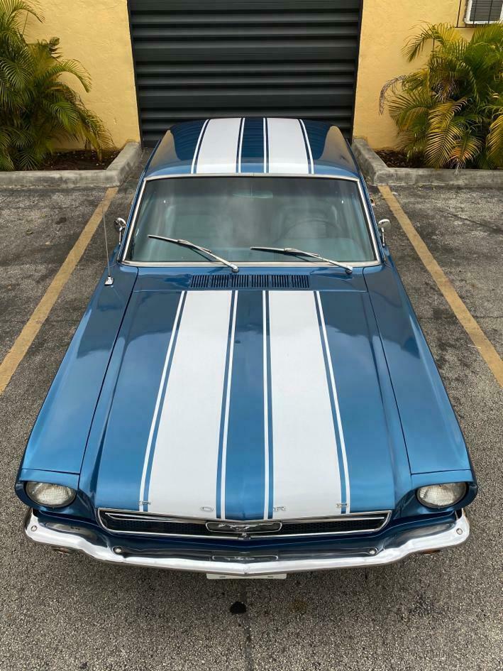 1964 Blue Ford Mustang Coupe