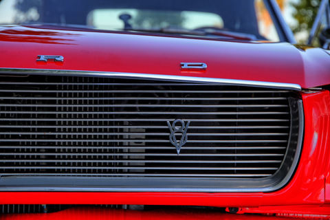 1965 Red Ford Mustang Convertible