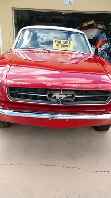 1964 Red Ford Mustang Excellent