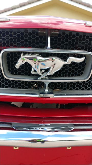 1964 Red Ford Mustang Excellent