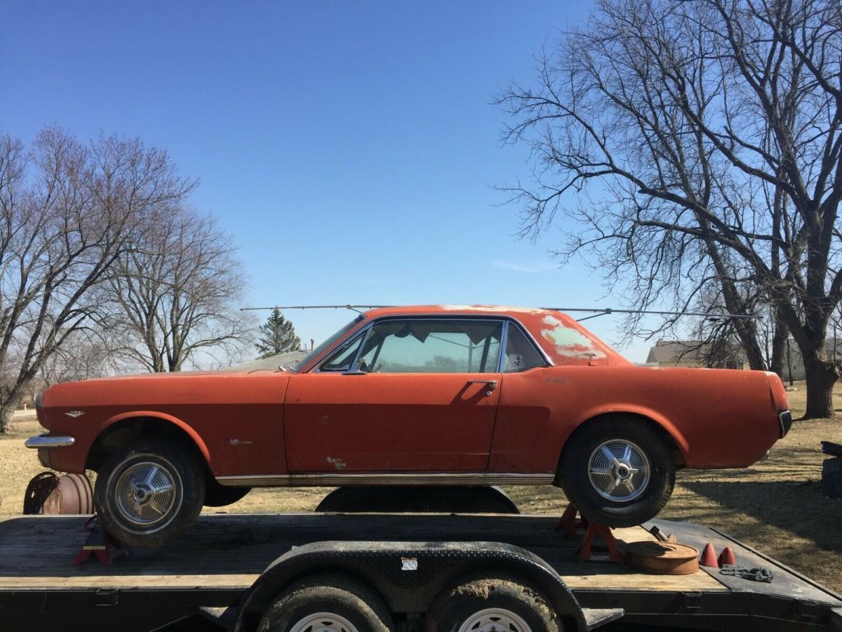 1964 Red Ford Mustang Coupe