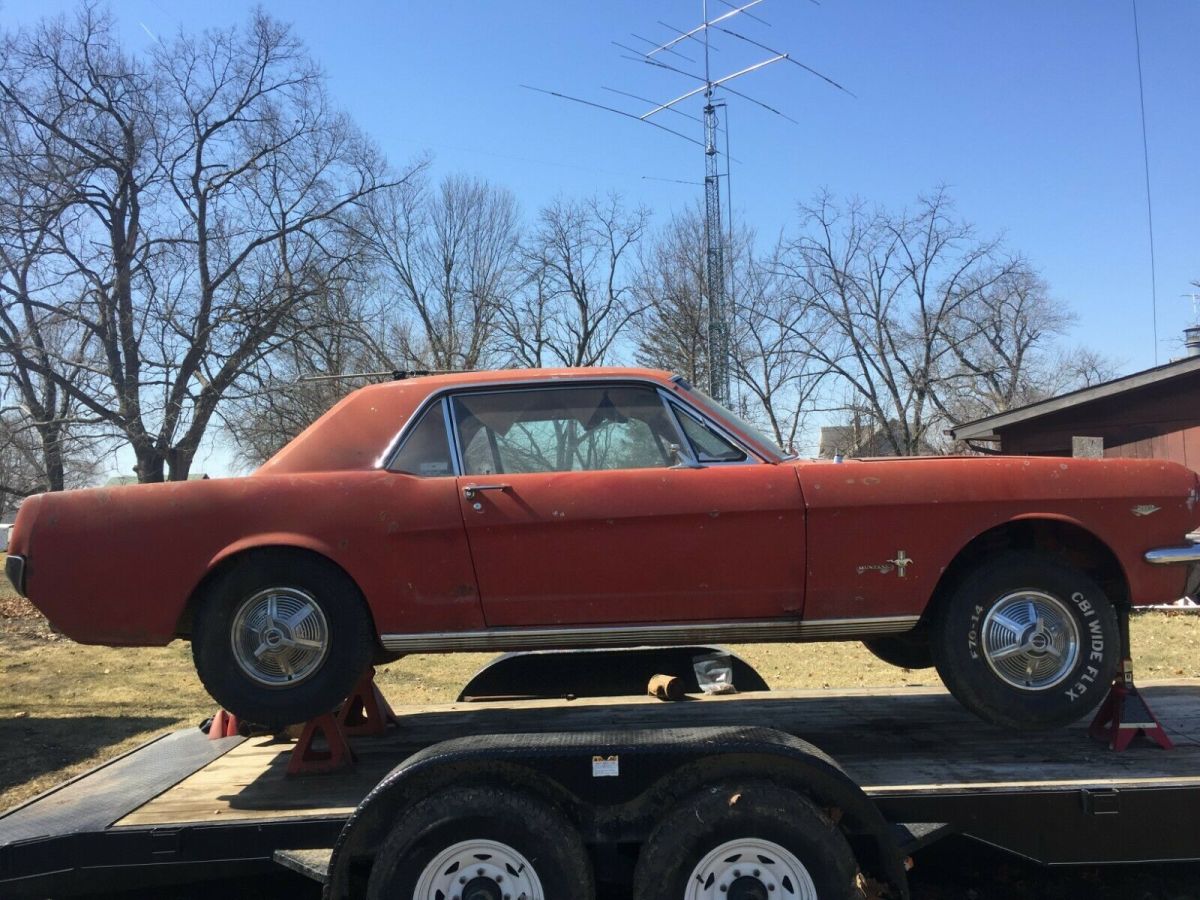 1964 Red Ford Mustang Coupe