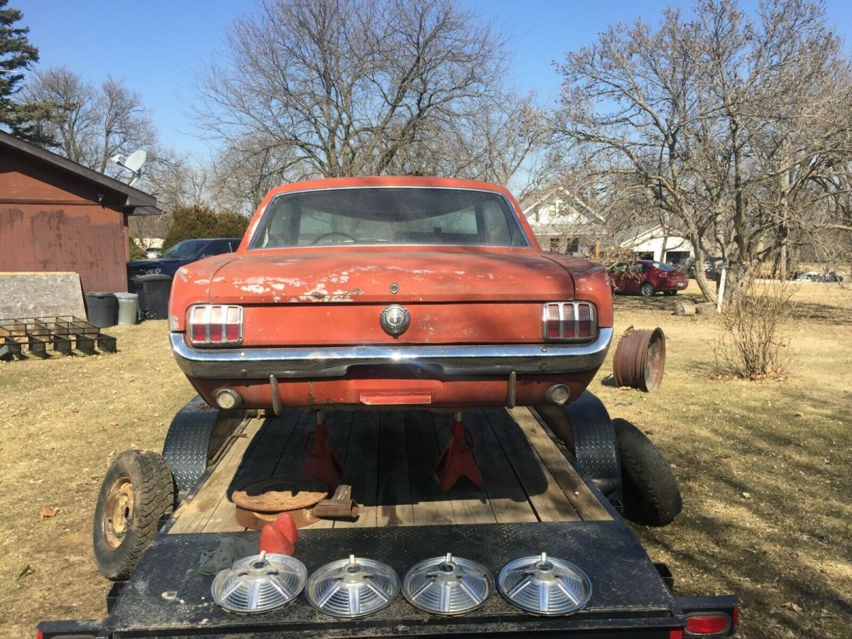 1964 Red Ford Mustang Coupe