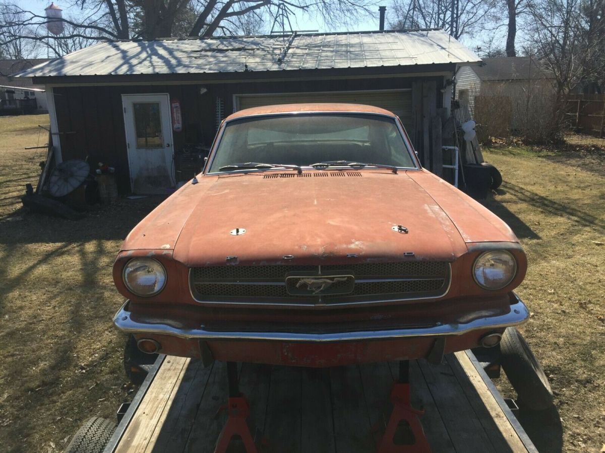 1964 Red Ford Mustang Coupe