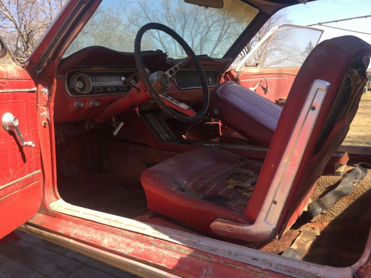 1964 Red Ford Mustang Coupe