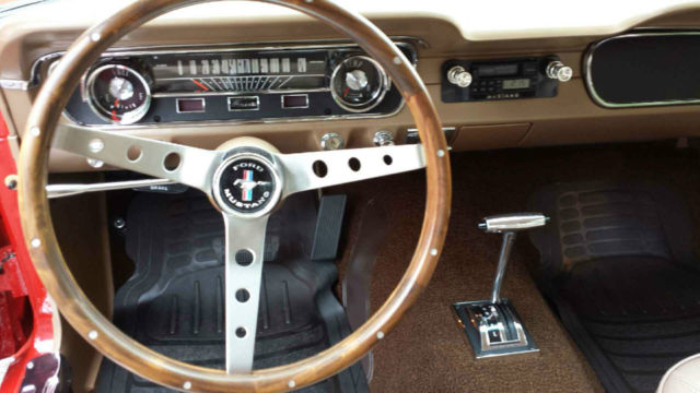 1965 Red Ford Mustang Coupe