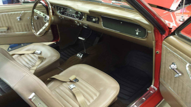 1965 Red Ford Mustang Coupe