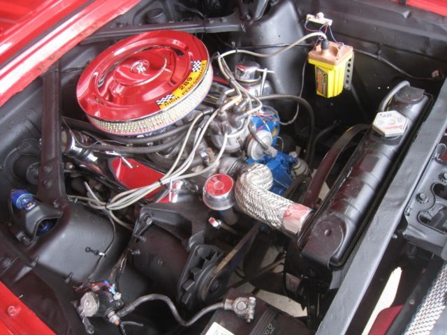 1965 Red Ford Mustang Coupe