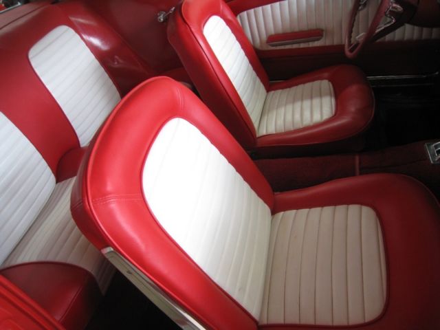 1965 Red Ford Mustang Coupe