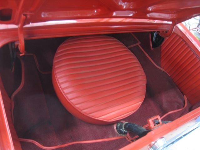 1965 Red Ford Mustang Coupe