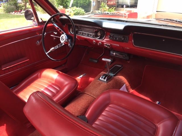1964 Red Ford Mustang Coupe