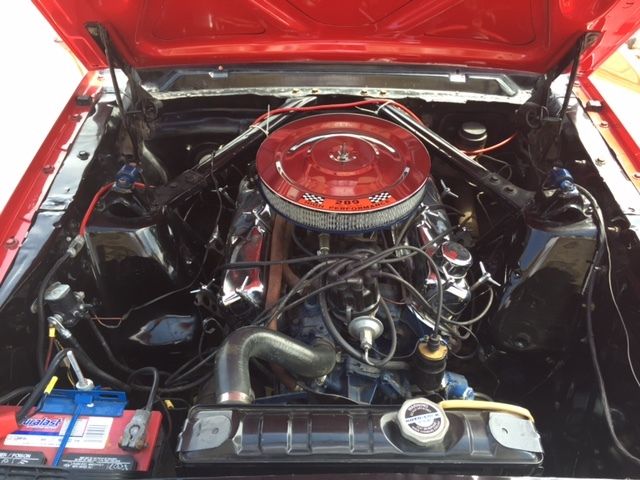1964 Red Ford Mustang Coupe