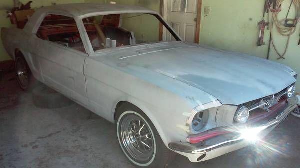 1964 PRIMER GREY (RED) Ford Mustang U/K