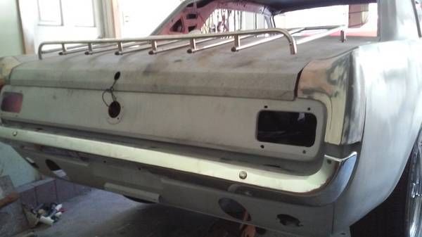 1964 PRIMER GREY (RED) Ford Mustang U/K