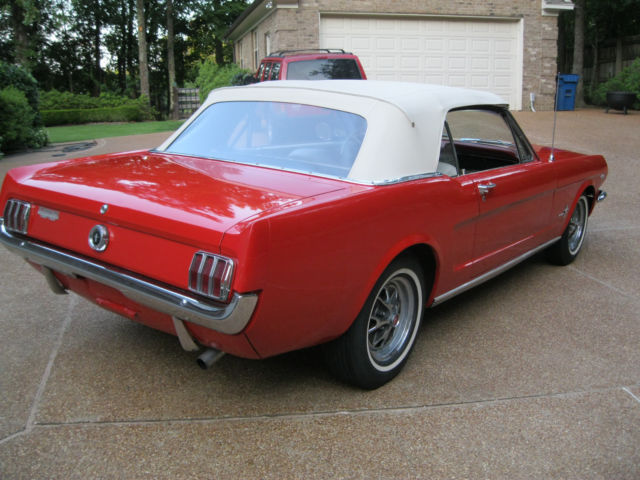 1964 Red Ford Mustang