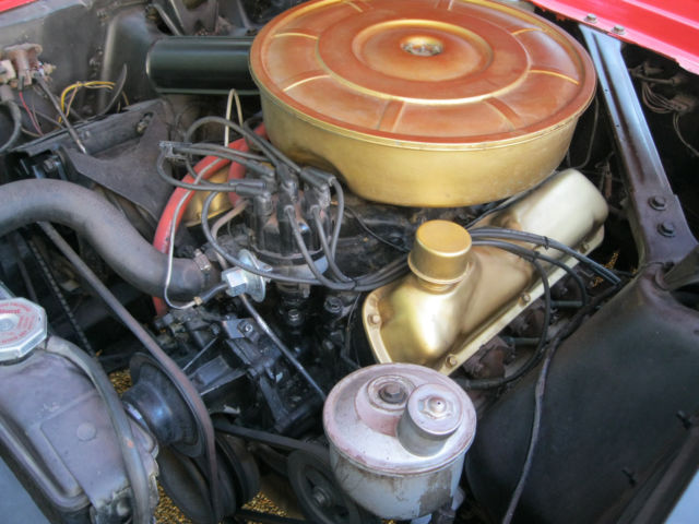 1964 Red Ford Mustang