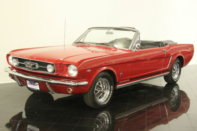 1964 Rangoon Red Ford Mustang Convertible