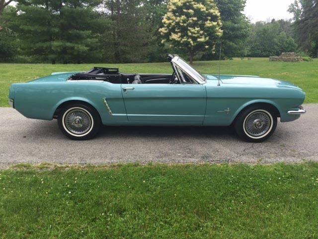 1964 Rangoon Red Ford Mustang Convertible