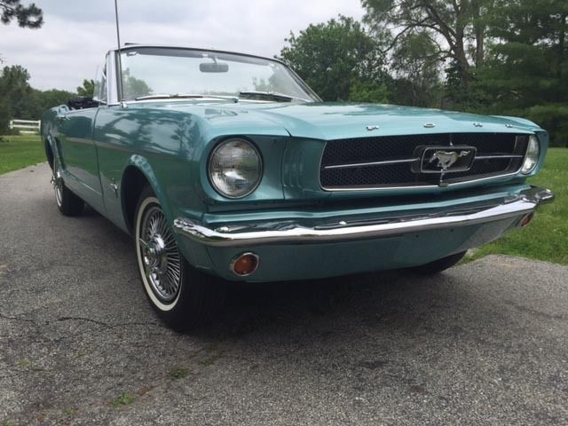 1964 Rangoon Red Ford Mustang Convertible