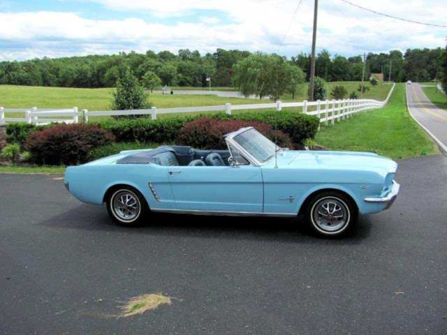 1964 BLUE Ford Mustang CONVERTIBLE