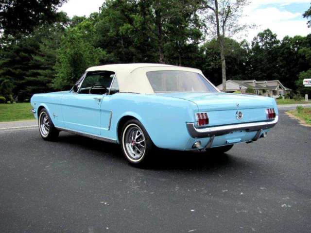 1964 BLUE Ford Mustang CONVERTIBLE