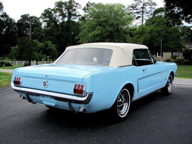1964 BLUE Ford Mustang CONVERTIBLE