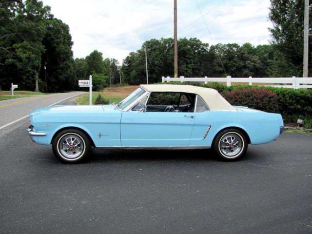1964 BLUE Ford Mustang CONVERTIBLE