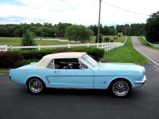 1964 BLUE Ford Mustang CONVERTIBLE