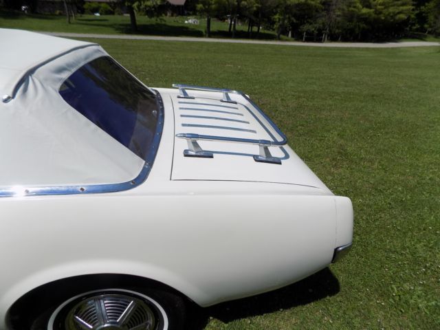1964 White Ford Mustang Convertible