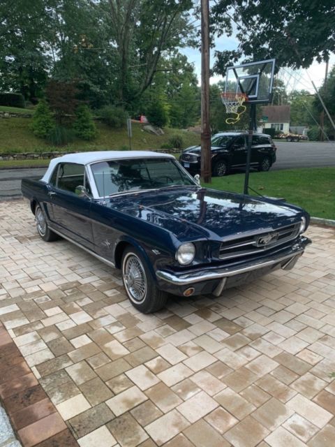 1965 Caspian blue Ford Mustang Convertible