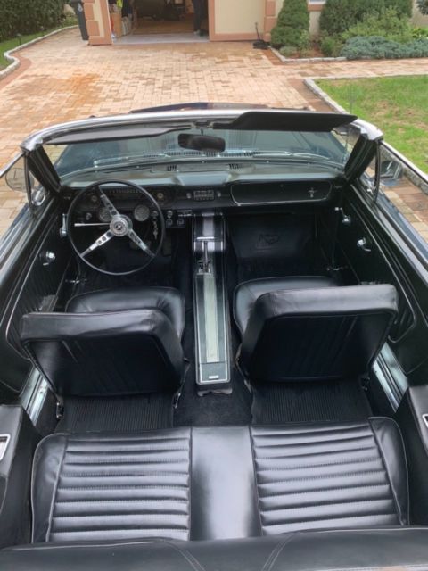 1965 Caspian blue Ford Mustang Convertible