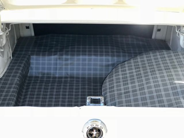 1964 White Ford Mustang