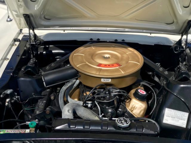 1964 White Ford Mustang